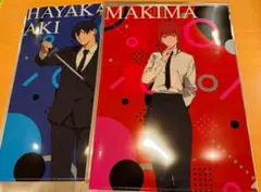 チェンソーマン やよい軒　コラボ クリアファイル 早川アキ　マキマ　2点