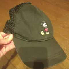 ミッキーマウス キャップ 黒