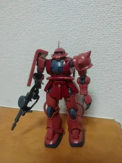 1/100 MGガンプラ シャア専用ザク ※ジャンク - メルカリ