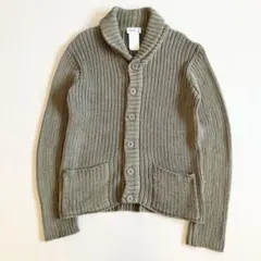 【agnes.b homme】90s 00s ショールカラー カーディガン 2