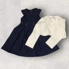 anyFAM エニィファム フォーマル ワンピース ボレロ 130 卒園 入学式