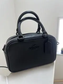 ✨未使用級✨コーチ　ミニシエラ　サッチェル　ハンドバッグ　チャーム　レザー　黒 2025年最新】コーチ ミニシエラ サッチェルの人気アイテム