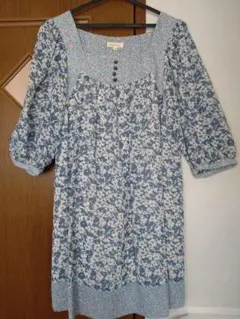 Rope Picnic 花柄五分袖チュニック