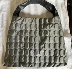 アクリリック acrylic＊2wayバック＊ドットモスグリーン