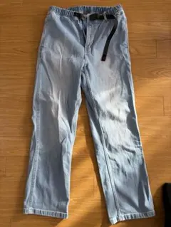 グラミチ　ストレッチデニムレギュラーフィットパンツ　L