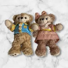 ダッフィー・シェリーメイぬいぐるみキーホルダー