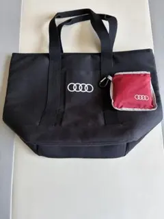 Audi アウディ トートバッグ ノベルティ 新品未使用　エコバッグ付きのサムネイル