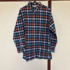 SIMPLE LIFE チェック柄 長袖シャツ ブラウスのサムネイル
