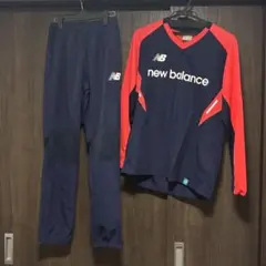 new balance ピステ上下 Sサイズ ネイビー/ピンク