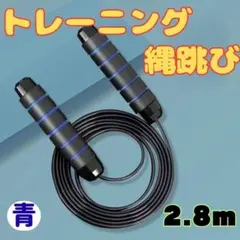 トレーニング 縄跳び ダイエット フィットネス エクササイズ 有酸素運動 青