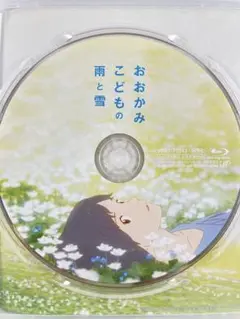 細田守監督 おおかみこどもの雨と雪 純正ケース＋Blu-Ray