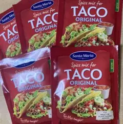 サンタマリア タコススパイスミックス×５パックのサムネイル