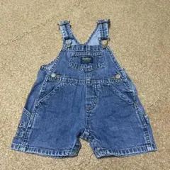OSHKOSHデニムオーバーオール サイズ70