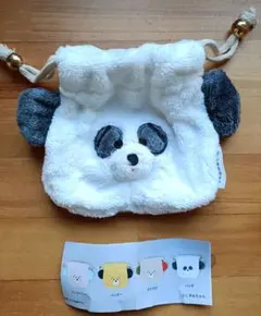 くずみちゃん ミニポーチ パンダ 巾着袋