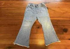 【売約済】チャオパニックティピー　フレアパンツ ライトブルー　110㎝のサムネイル