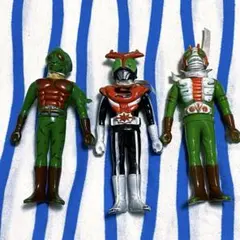 仮面ライダー『ソフビフィギュア』３体セット まとめ売り