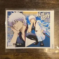 新劇場版銀魂-吉原大炎上-オリジナルラベル缶 ステッカー