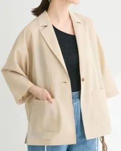 chocol raffine robe ドルマンスリーブシアージャケット
