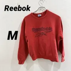 Reebok リーボック 刺繍ロゴ スウェット 赤 90s 古着 ヴィンテージのサムネイル