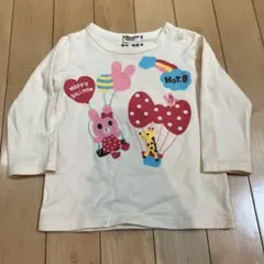 ホットビスケット　ロンT 女の子　サイズ80