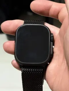 Apple Watch Ultra2ブラック+ミラネーゼループM