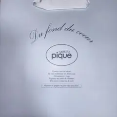 gelato pique 紙袋 Du fond du coeur