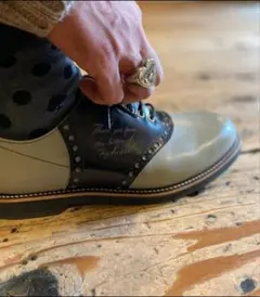 早い者勝ち！10周年限定GLADHAND×REGAL グレー×ブラウンのサムネイル