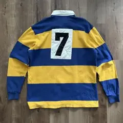 Polo sportラルフローレンラガーシャツゼッケン ビンテージ希少
