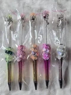 カスタムボールペン本体　バラデコペン　ハンドメイド資材