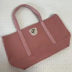 【FEILER】ラブラリー♡オールドテディガール ワッペントートバッグ L