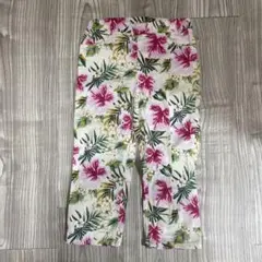 g u花柄ストレッチパンツ　120㎝