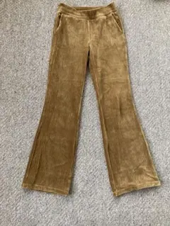 フレアパンツ カジュアルパンツ