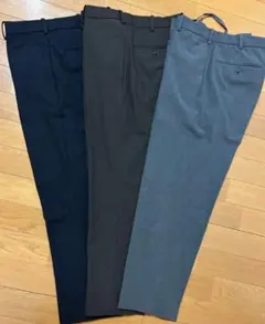 ユニクロ　スマートアンクルパンツ3本セット