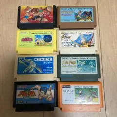ファミコンカセット8本セット41 ファミコンカセットのみ - メルカリ