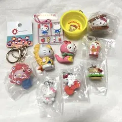 【まとめ売り⭐️】ハローキティ 10点 ガチャ キーホルダー グッズ サンリオ