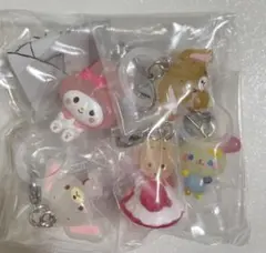 サンリオ　ゆるっとめじるしアクセサリー　5種　セミコンプ