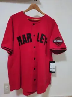 花村想太さん着用 Hurley Davidson ベースボールシャツ☆ハーレー