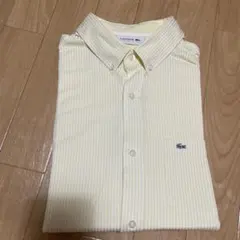 LACOSTE 長袖シャツ サイズ4 イエロー