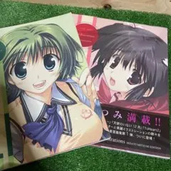 Leaf Illustrations「みつみ美里」「甘露樹」イラスト集2冊セット