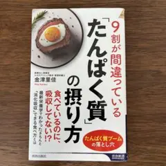 たんぱく質の摂り方 金津里佳