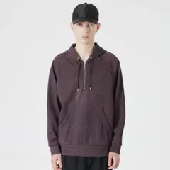 新品タグ付き！LOVELESS ギャラクシーフーディー ハーフジップ パーカーのサムネイル
