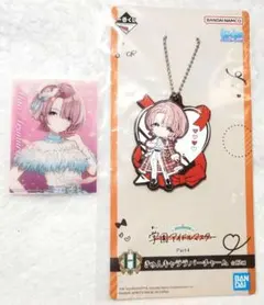 学マス　一番くじ 有村 麻央　ラバーチャーム　ローソン　クリアカード