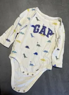 baby GAP ロンパース 恐竜柄 6-12monthsのサムネイル