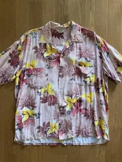 60s PENNEY'S rayon ALOHA shirtのサムネイル