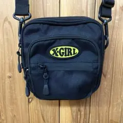 エックスガール ショルダーバッグ コーデュラ素材 収納たくさん カジュアル 軽量