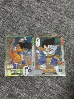 ドラゴンボール　スーパーダイバーズ　孫悟空　ベジータ　SR