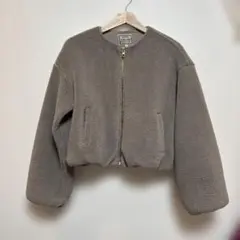 GLOBAL WORK ボアジャケット 160センチ　グレージュ