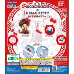モンチッチ × ハローキティ めじるしアクセサリー計4点