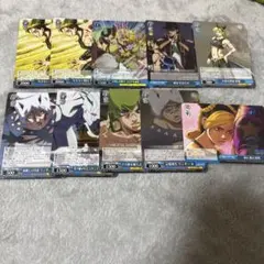 ヴァイスシュヴァルツ　ジョジョ　6部　ストーンオーシャン　まとめ売り15枚