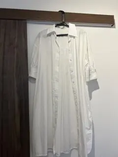 COS シャツワンピース ホワイト